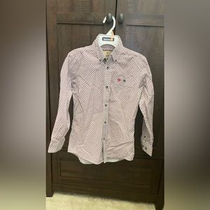 wrangler long sleeve shirt
